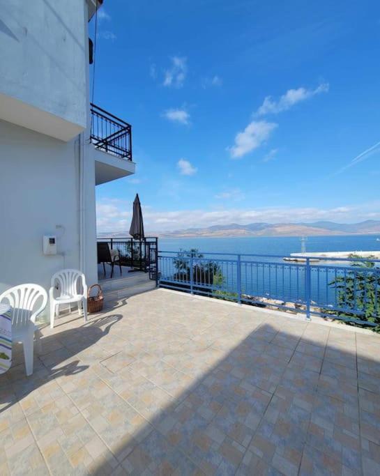 Ocean Vista Retreat Villa Skala Polichnitou ภายนอก รูปภาพ