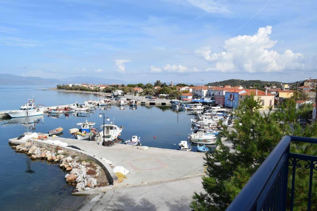 Ocean Vista Retreat Villa Skala Polichnitou ภายนอก รูปภาพ